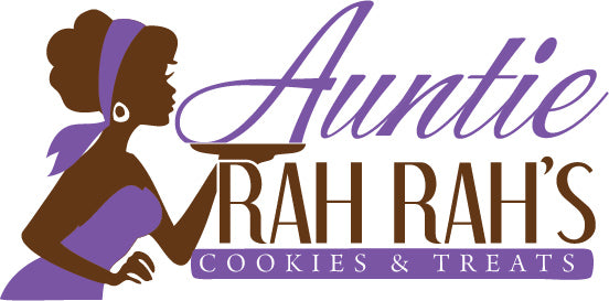 Fresh baked cookies
– Auntie Rah Rah's Cookies & Treats
