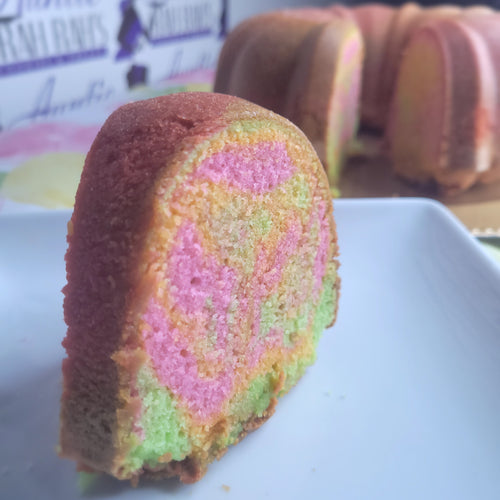 Rainbow Sherbet Poundcake